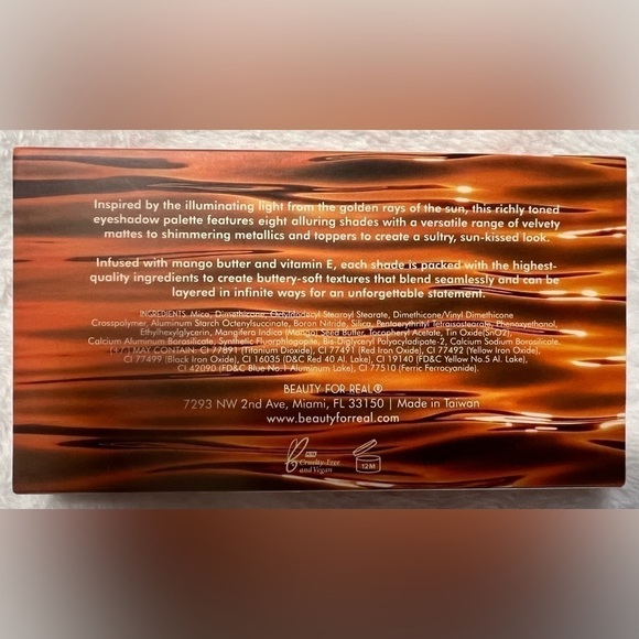 Beauty For Real Golden Hour Mango Butter Palette, BN - Picture 3 of 3